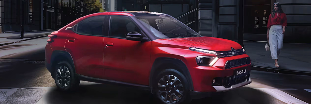 Introducing the Citroën Basalt – Bold Design with SUV Confidence