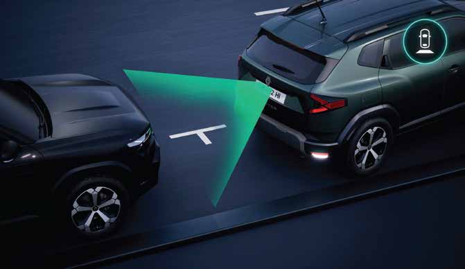 Rear parking assistance