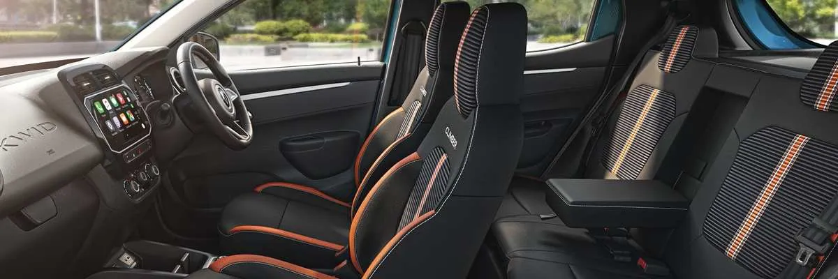 The Kwid offers advanced safety functionality