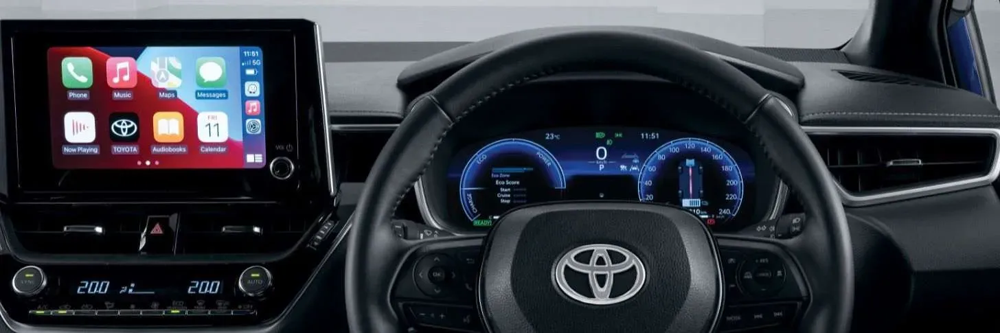Toyota Corolla Hatch: Smart Features Galore.